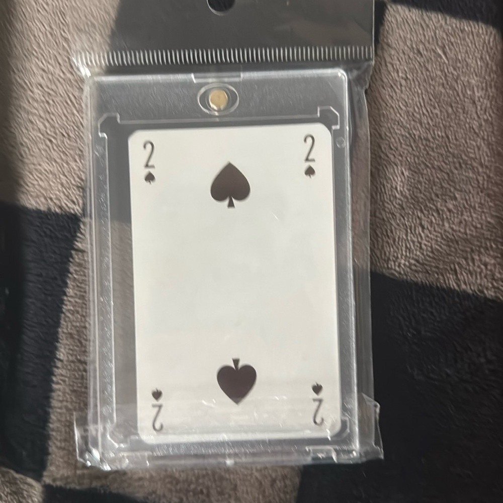 Louis Vuitton collectible playing card 2 of ♠️ spades EUC in protective holder